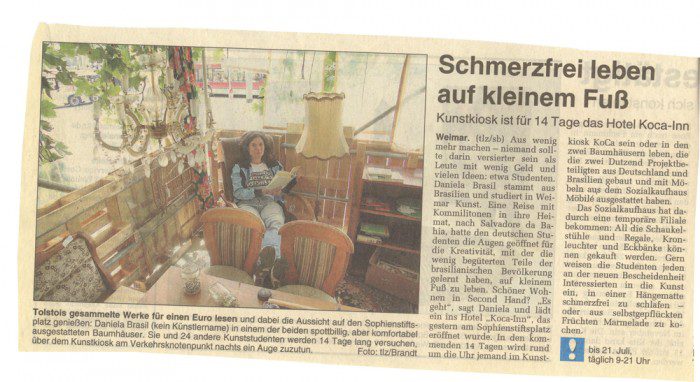 Schmerzfrei leben auf kleinem Fuss_TLZ_Weimar_09072009